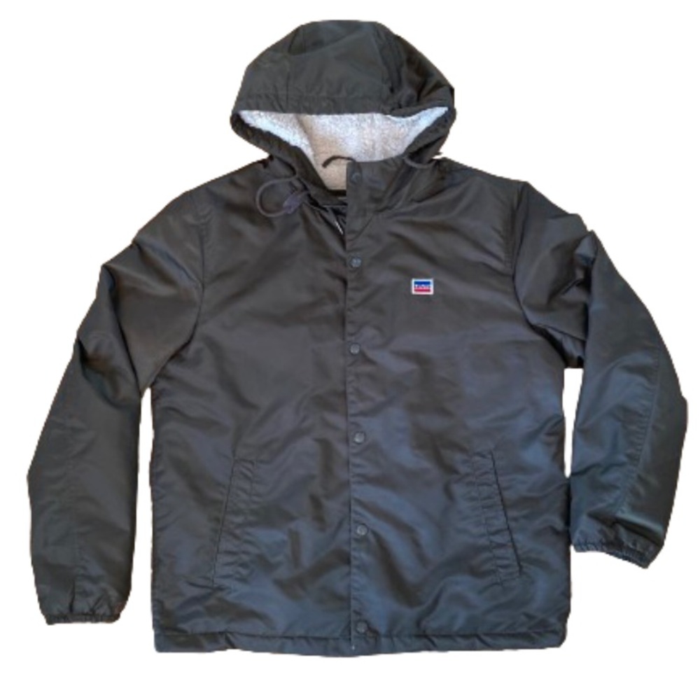 Levi’s Sherpa Lined Coaches Jacket - M